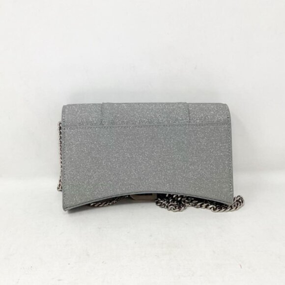 Balenciaga #15P876 Fabric Hourglass Chain Bag - Picture 2 of 6